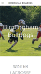 Mobile Screenshot of birminghambulldogs.org
